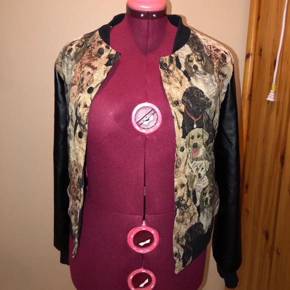 SUPER UNIQUE BOMBER JACKET - Picture 2 of 5